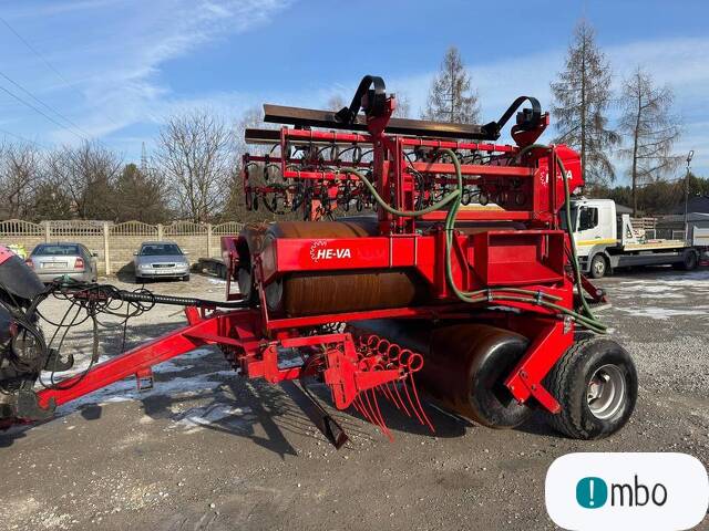 Wał Wały łąkowy HEVA GRASS ROLLER 620 MULTI SEEDER włóka podsiewacz - 1